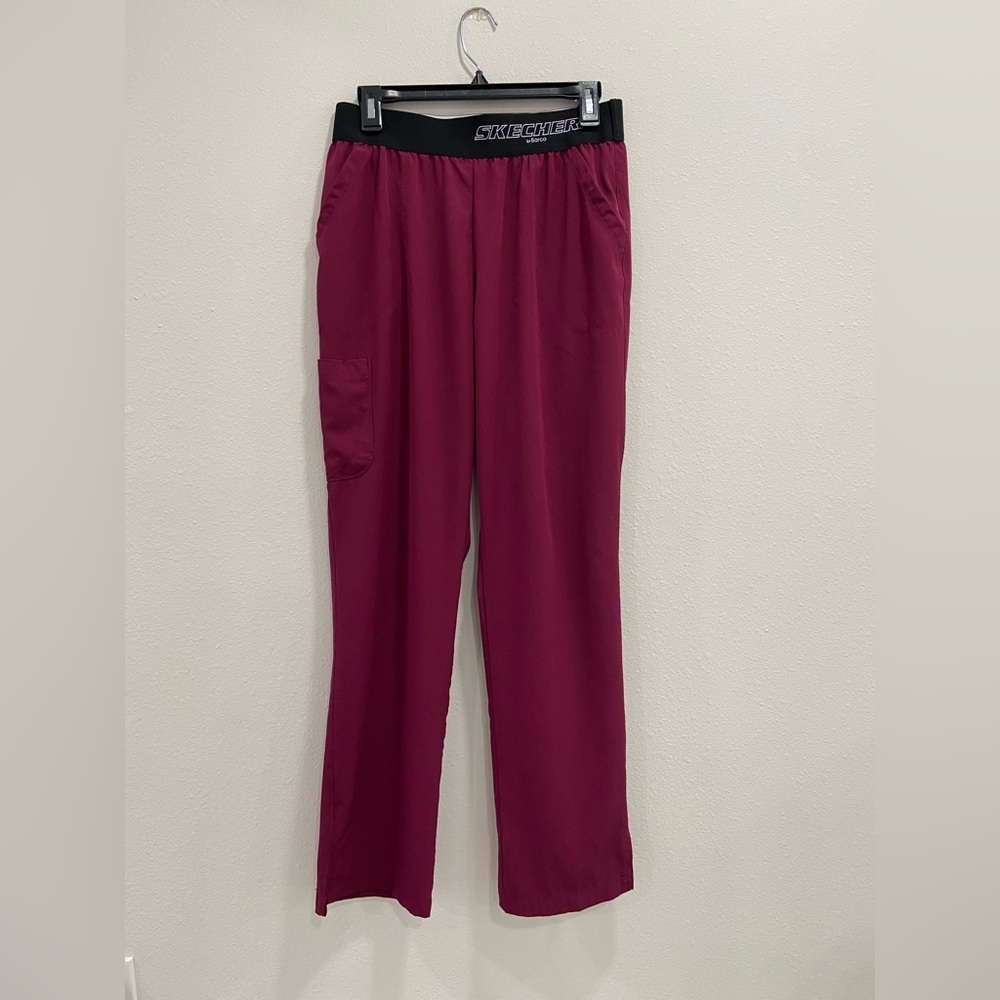 Maroon Skechers by Barco Scrub Pants